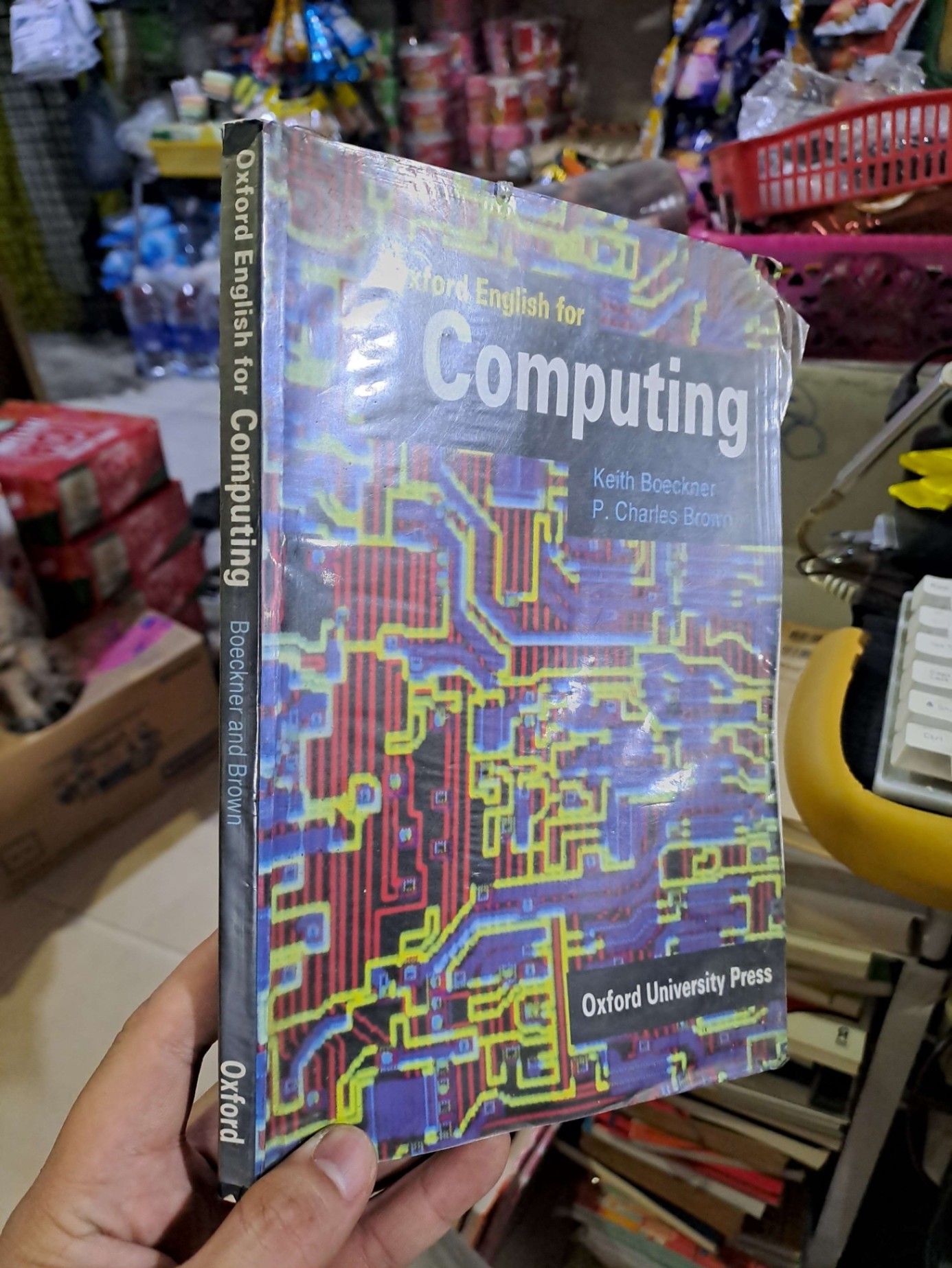 Oxford English for computing - Boeckner - Brown - mới 80% ố - ENGLISH BOOKS - HCM0111