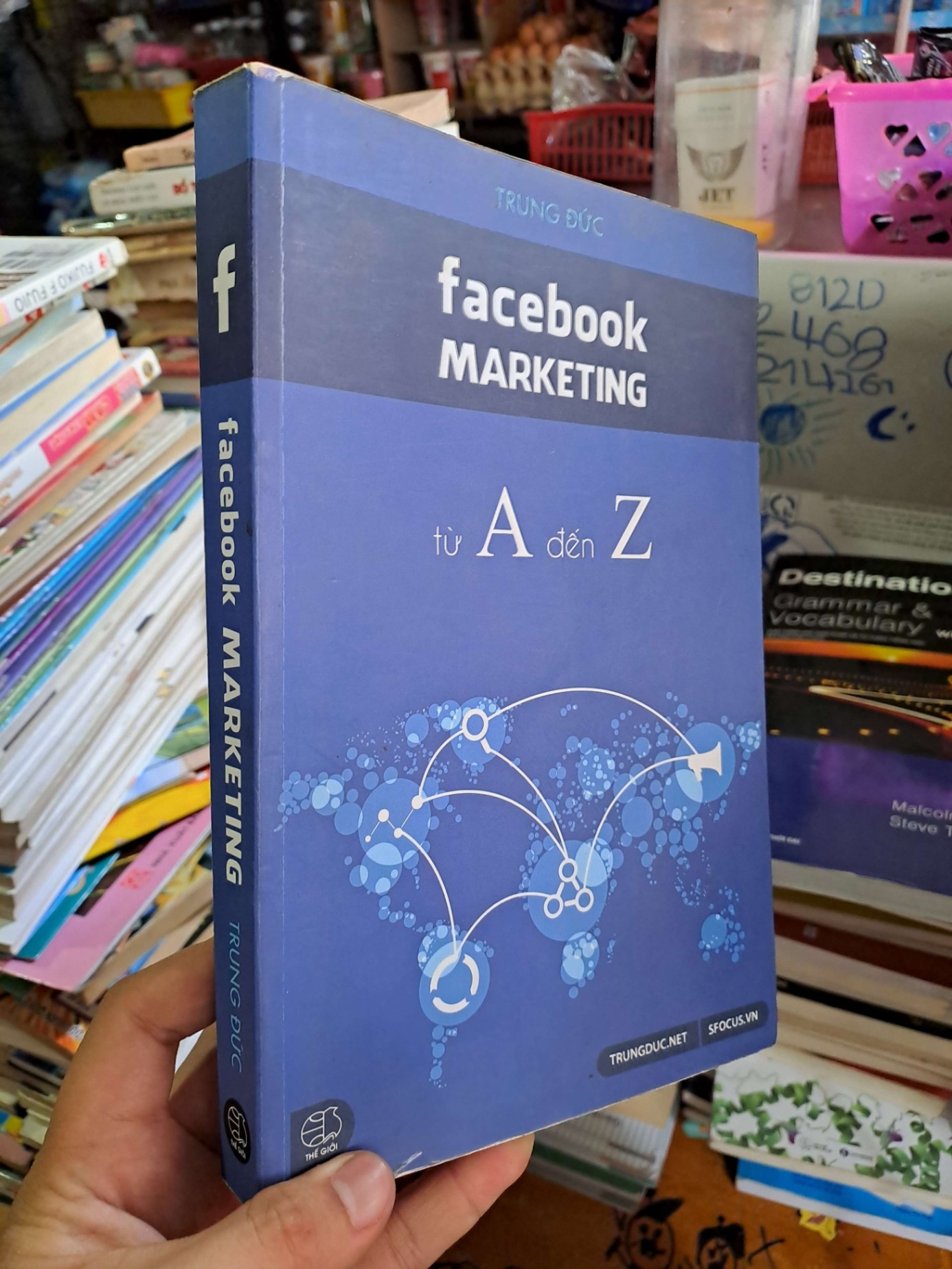 Facebook marketing - Trung Đức - 2014 mới 80% ố - MARKETING KINH DOANH - HCM0111