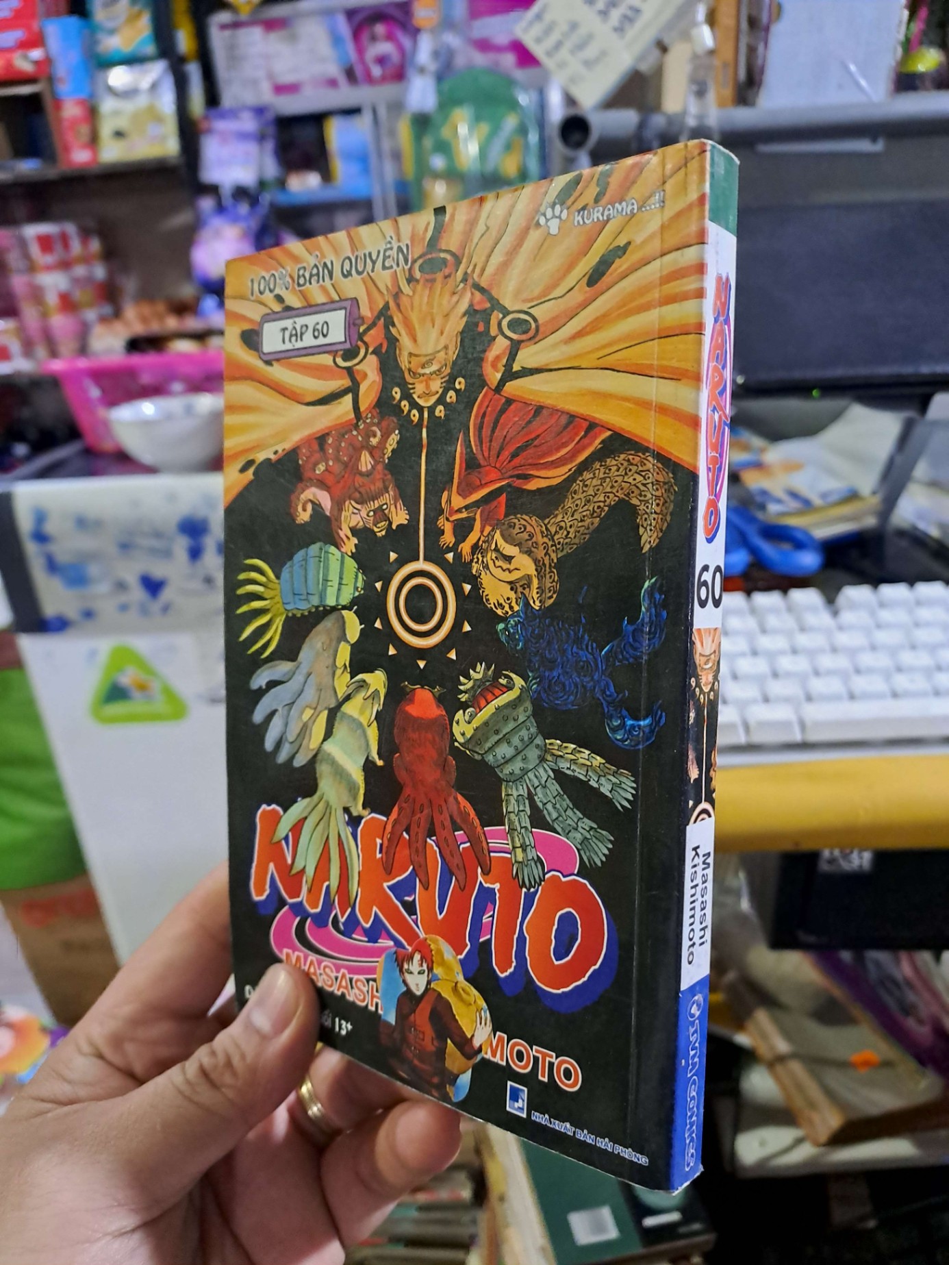Naruto 60 - Kishimoto - - SÁCH ĐỒNG GIÁ 5K - HCM0111