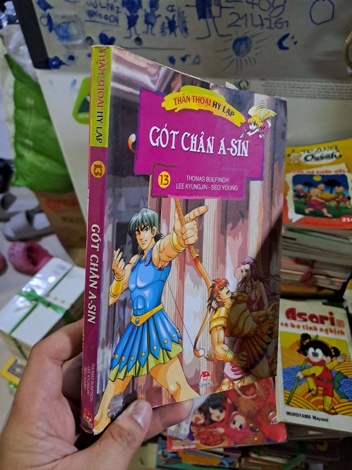 Gót chân A-Sín - Young - - SÁCH ĐỒNG GIÁ 9K - HCM0111