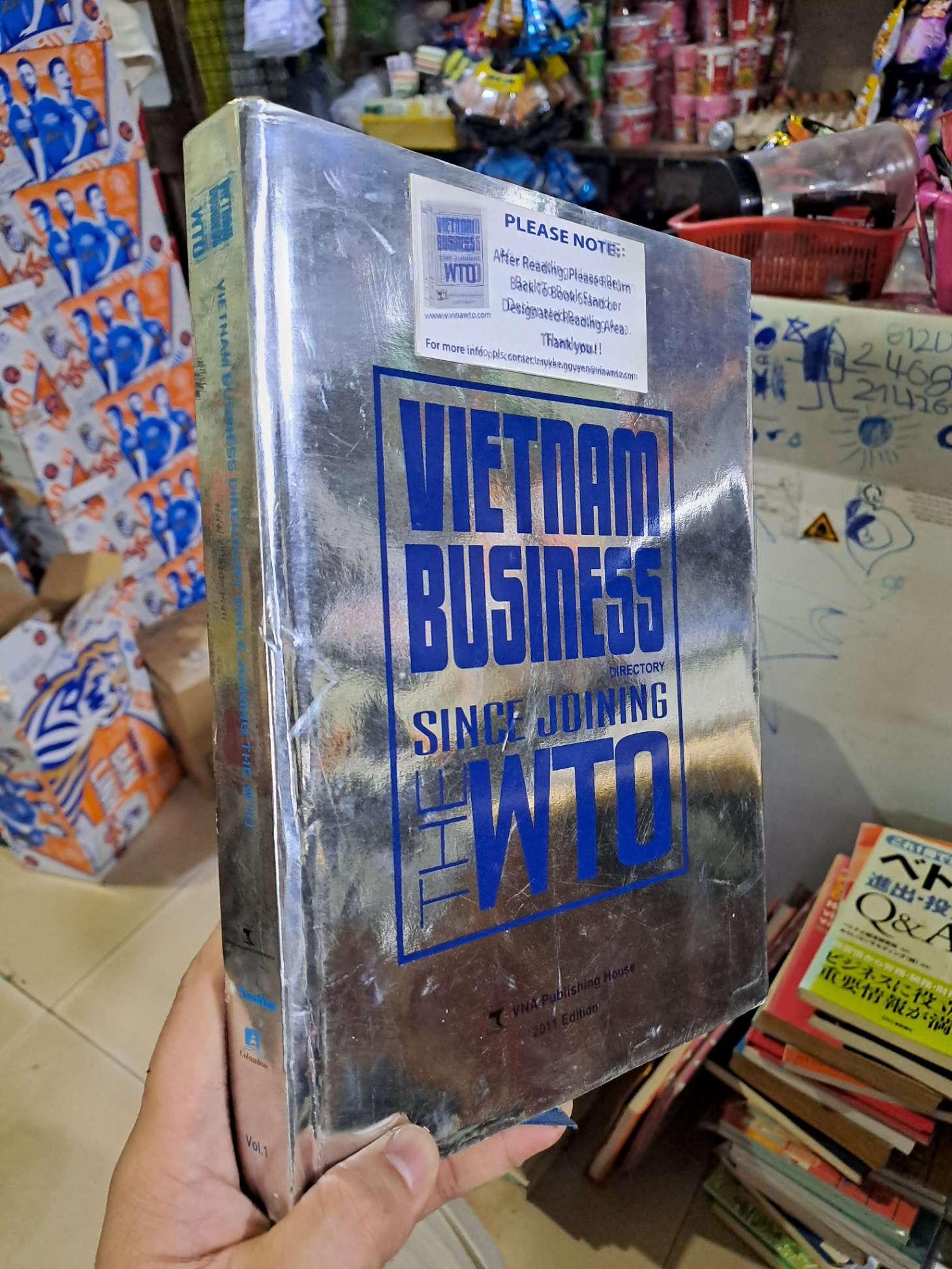 Vietnam business since joining the WTO - mới 90% bìa cứng - ENGLISH BOOKS - HCM0111
