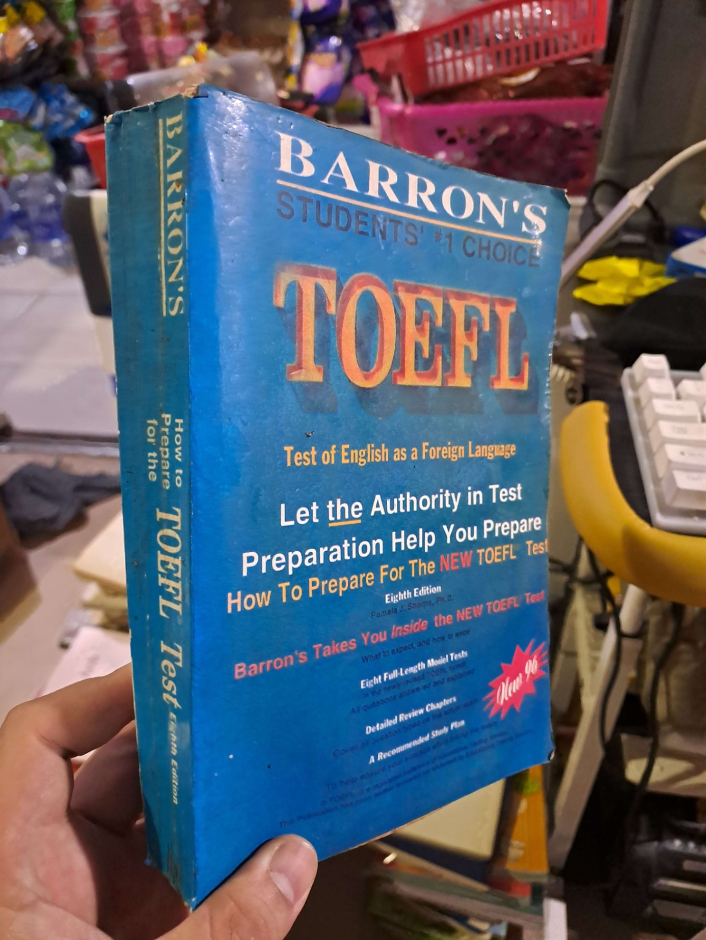 How to prepare for the TOEFL test eighth edition - Barron's - mới 80% ố - HỌC NGOẠI NGỮ - HCM0111