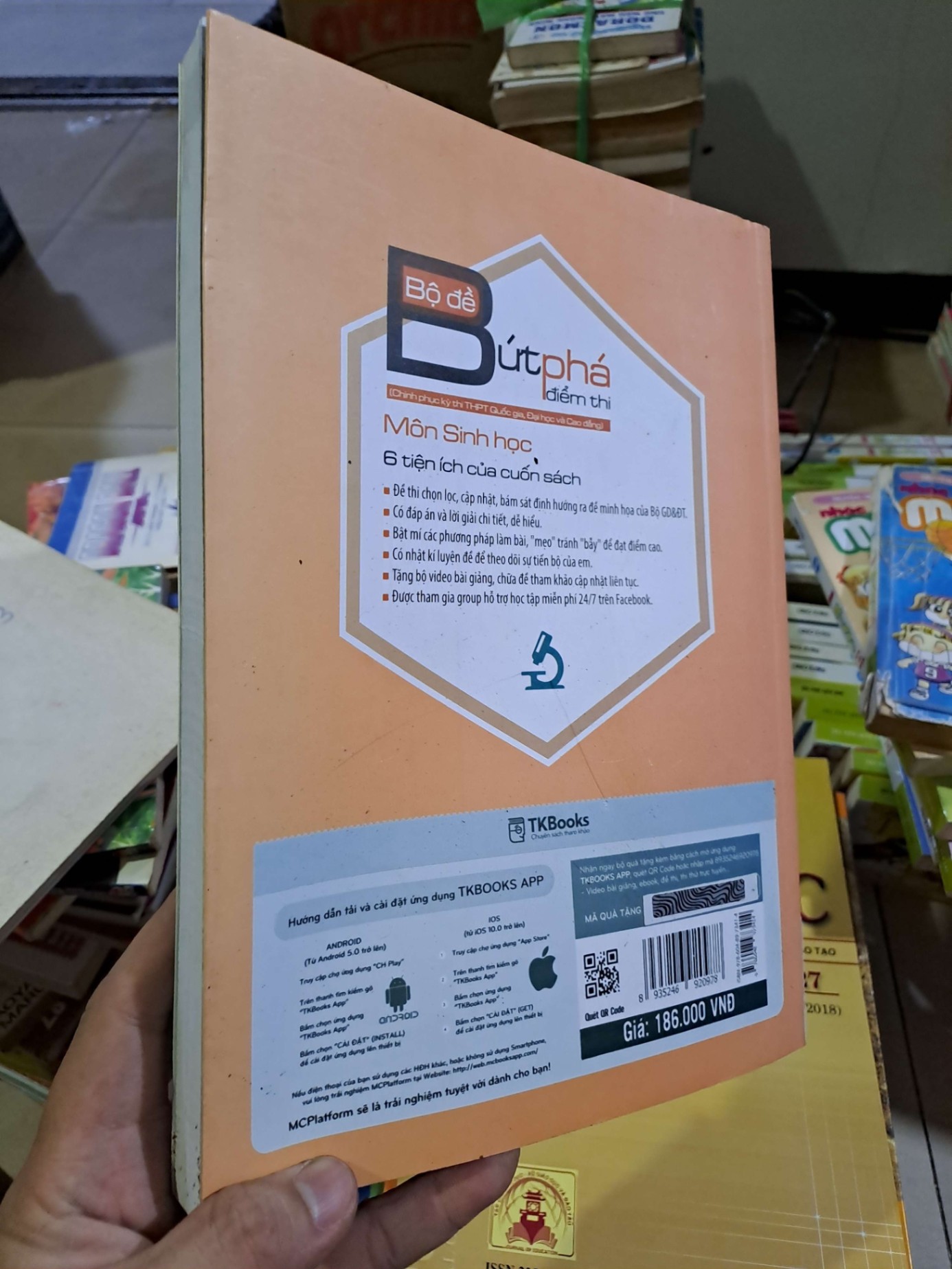 Bộ đề bứt phá điểm thi môn Sinh Học Chinh phục điểm thi THPT Quốc gia Đại học và Cao đẳng - 2019 mới 90% - SÁCH ĐỒNG GIÁ 19K - HCM0111