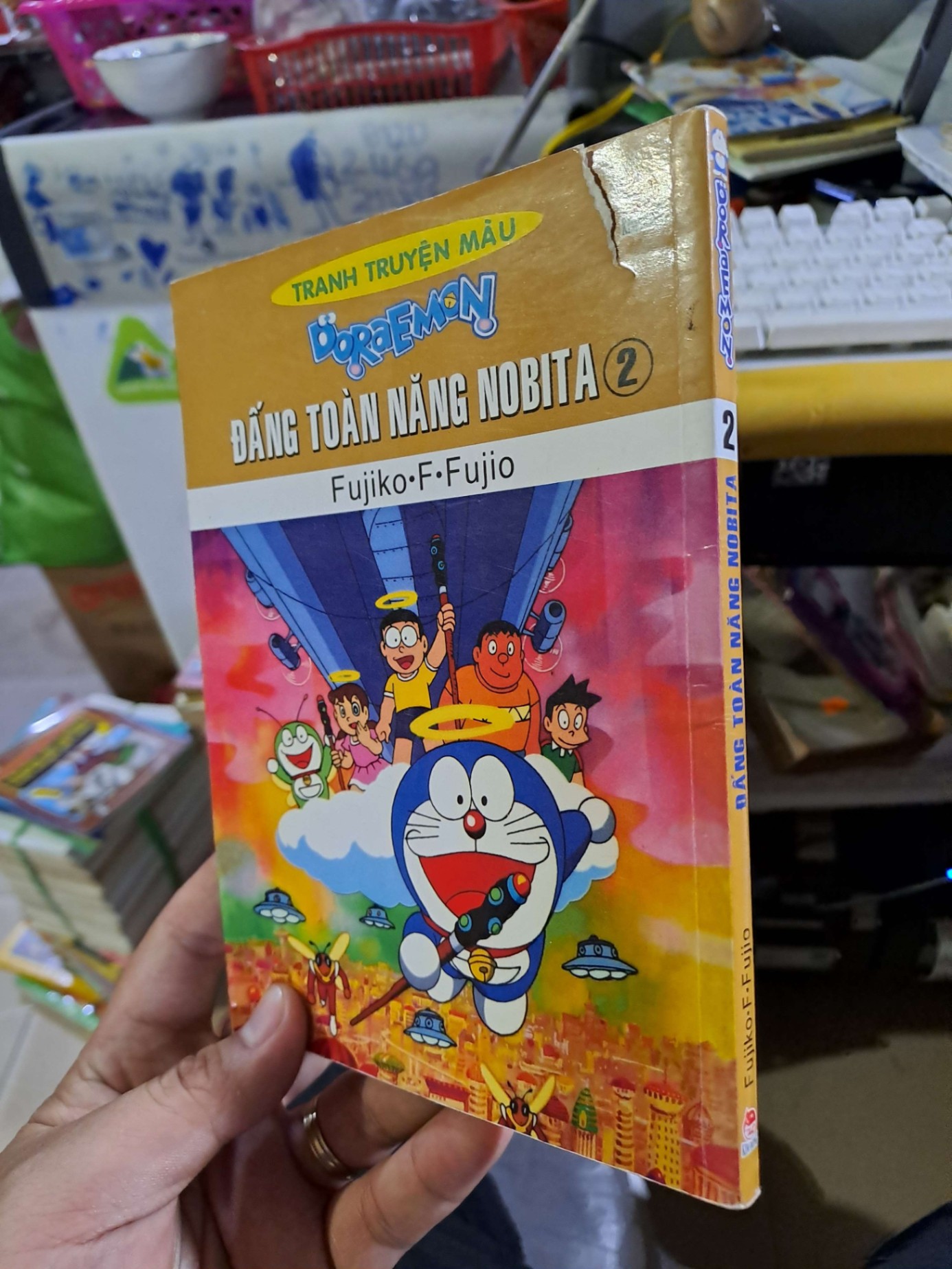 Doraemon 2 đấng toàn năng Nobita - Fujio - - TRUYỆN TRANH - HCM0111