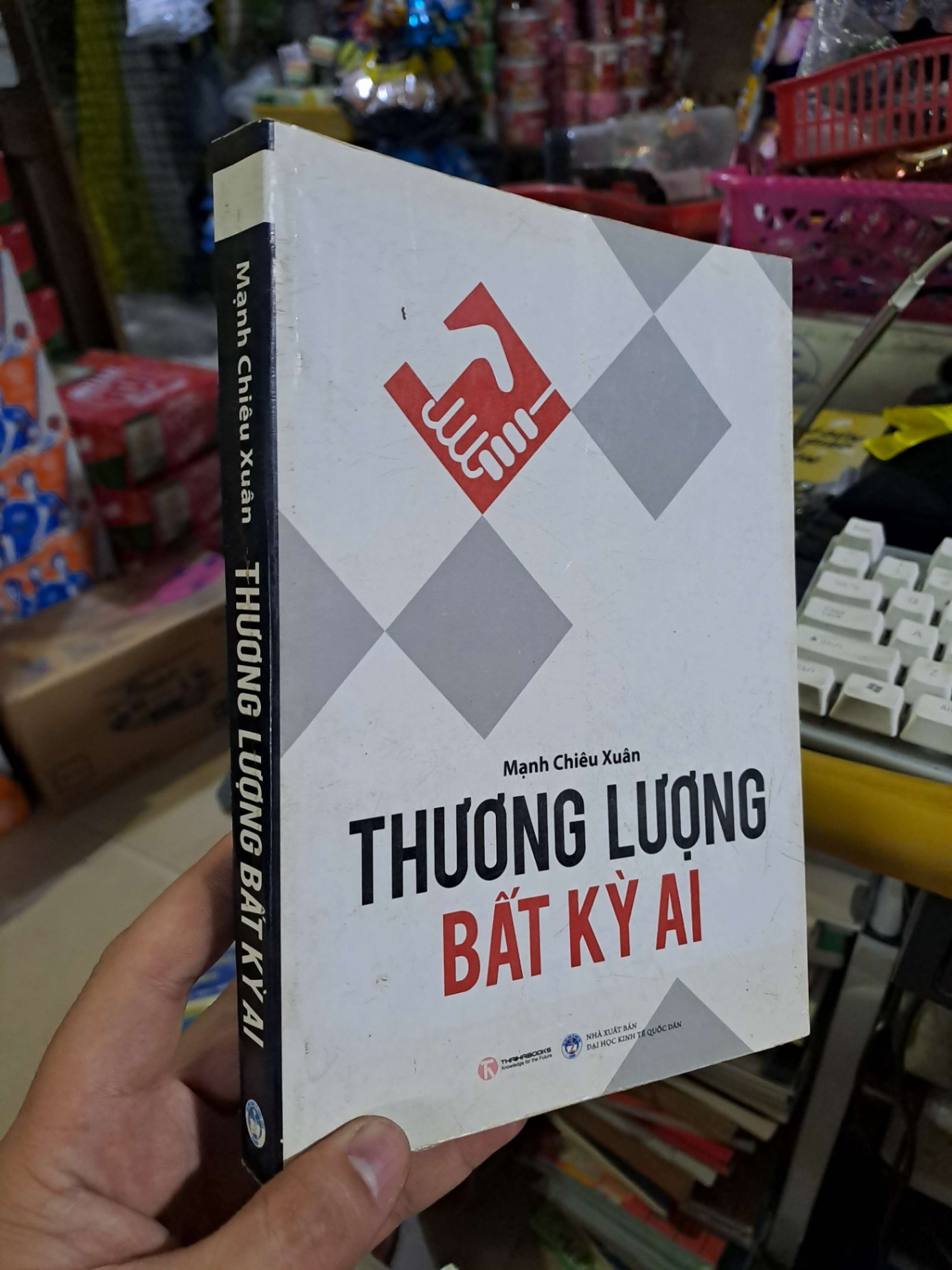 Thương lượng bất kỳ ai - Mạnh Chiêu Xuân - 2011 mới 80% ố - MARKETING KINH DOANH - HCM0111