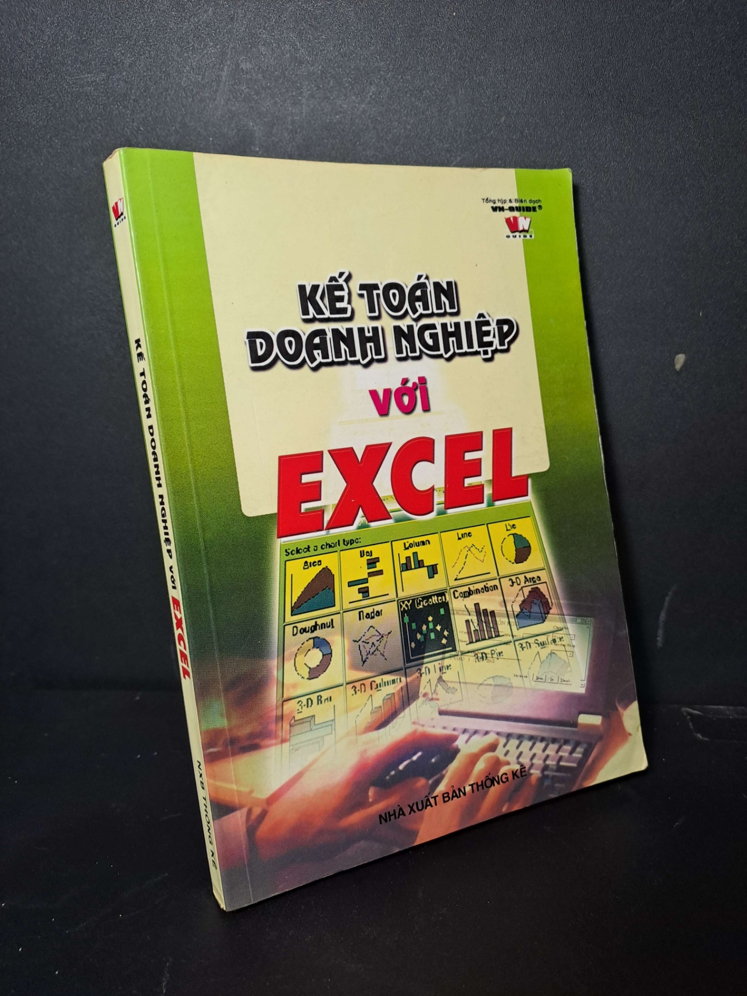Kế toán doanh nghiệp với excel - 2002 mới 80% ố - KINH TẾ - TÀI CHÍNH - CHỨNG KHOÁN - HCM0111