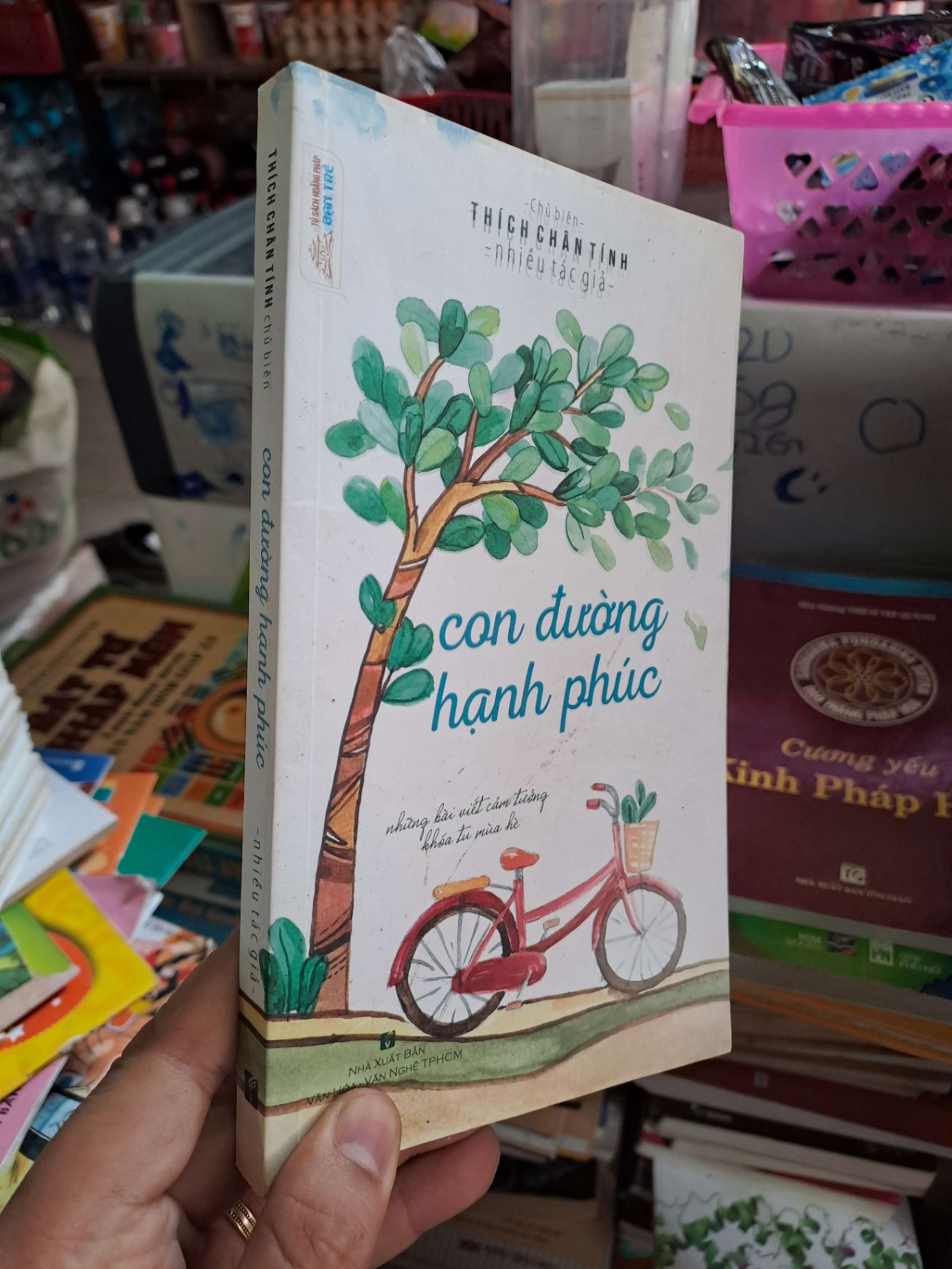 Con đường hạnh phúc - Thích Chân Tính - 2019 mới 80% ố - TÂM LINH - TÔN GIÁO - THIỀN - HCM0111