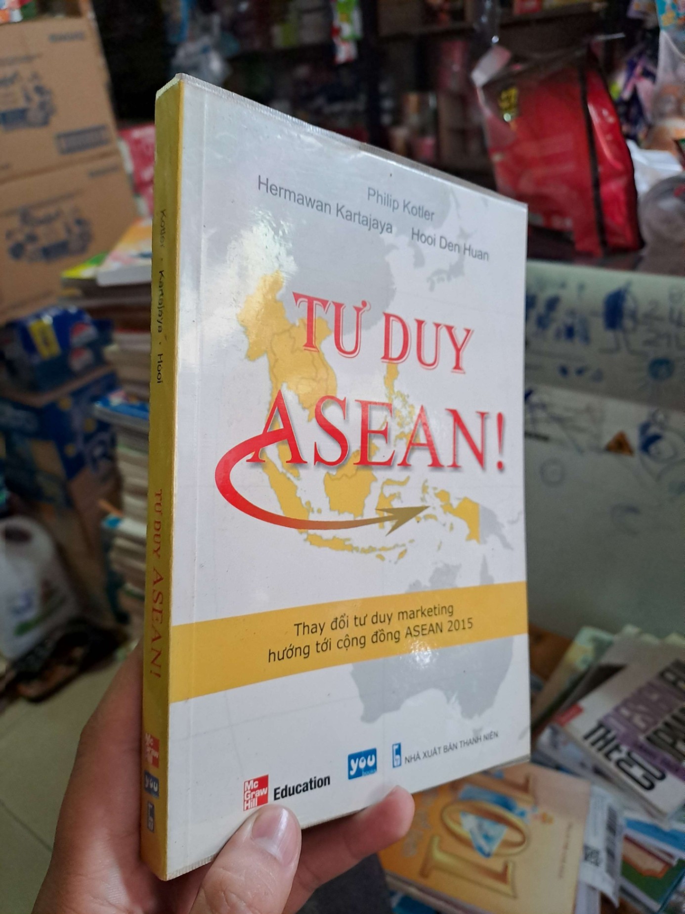 Tư duy Asean - Kotler - Kartajaya - Huan - 2010 mới 90% ố nhẹ - MARKETING KINH DOANH - HCM0111