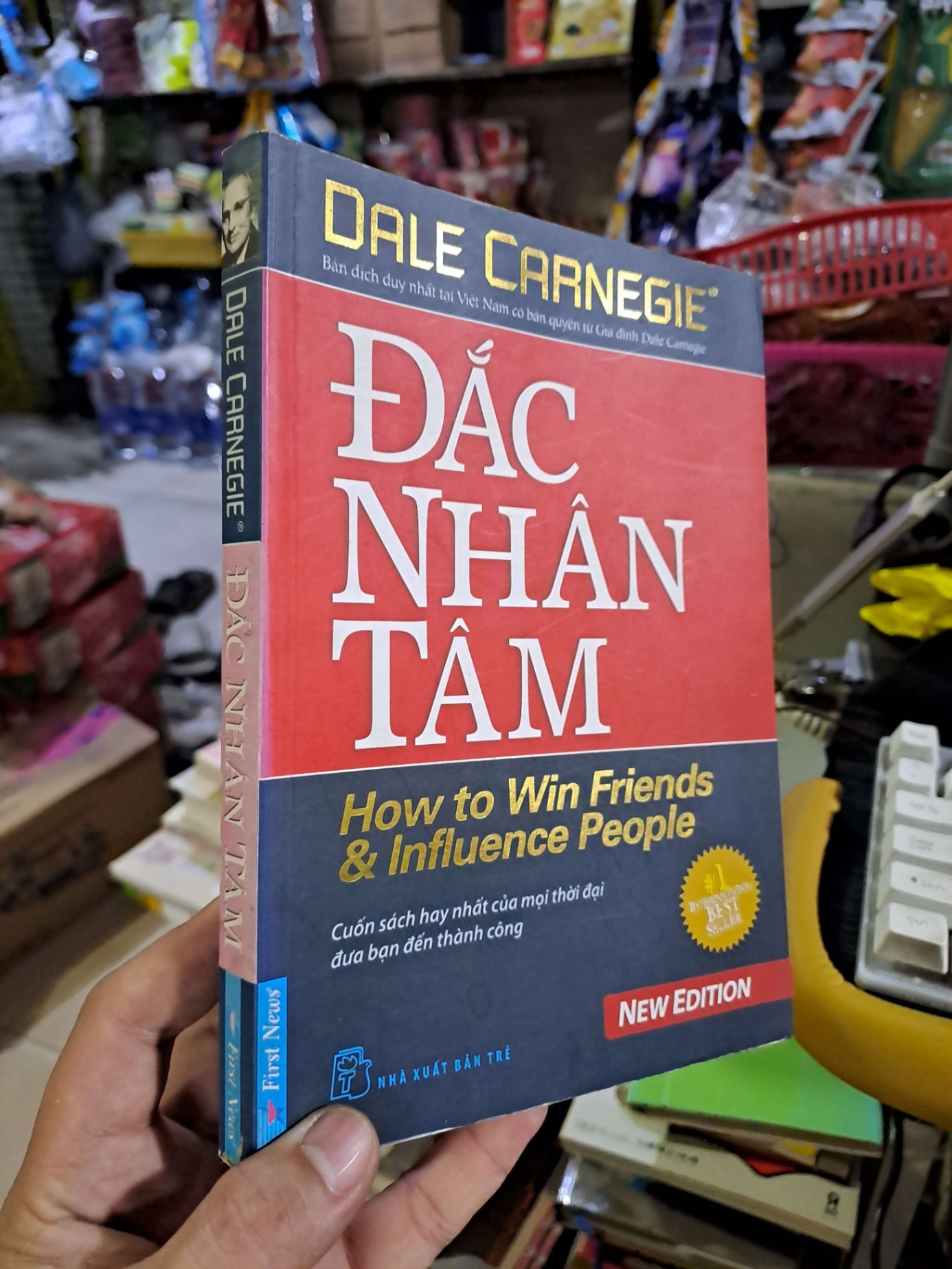 Đắc nhân tâm - Carnegie - 2012 mới 80% - KỸ NĂNG - HCM0111