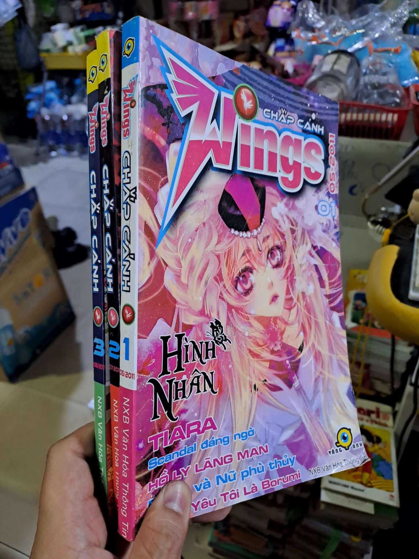 Wings chắp cánh tập 1,2,3 - - TRUYỆN TRANH - HCM0111