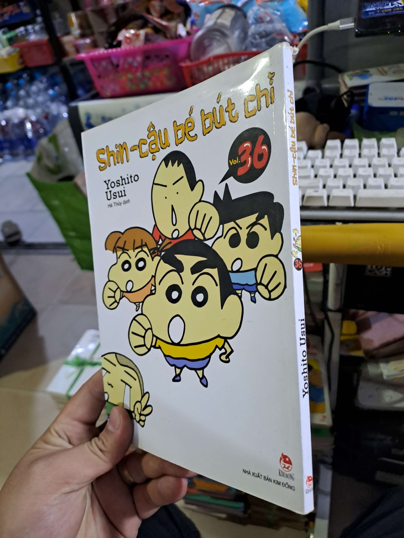 Shin cậu bé bút chì 36 - Usui - - SÁCH ĐỒNG GIÁ 9K - HCM0111