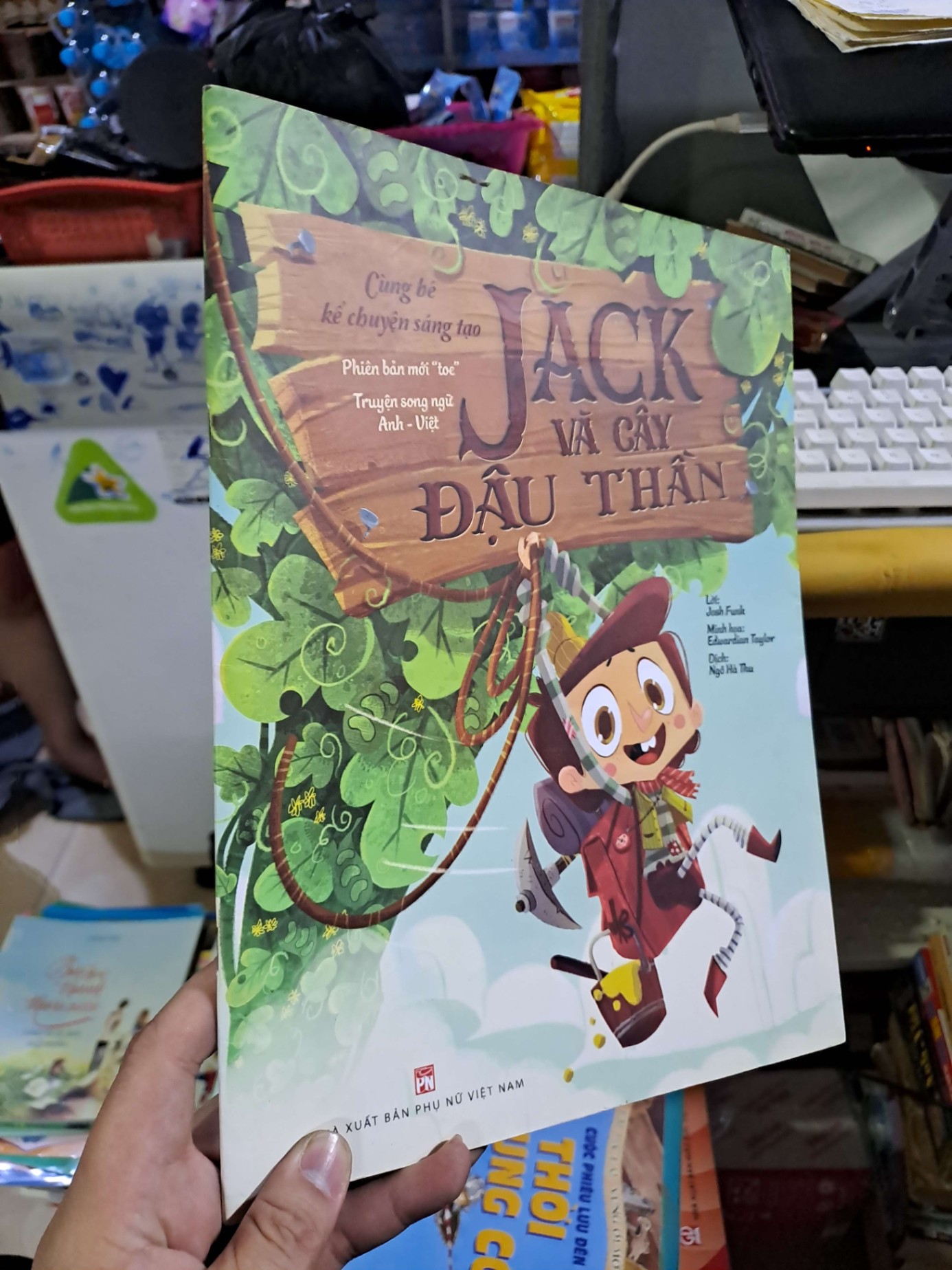 Jack và cây đậu thần - Ngô Hà Thu - - TRUYỆN TRANH - HCM0111
