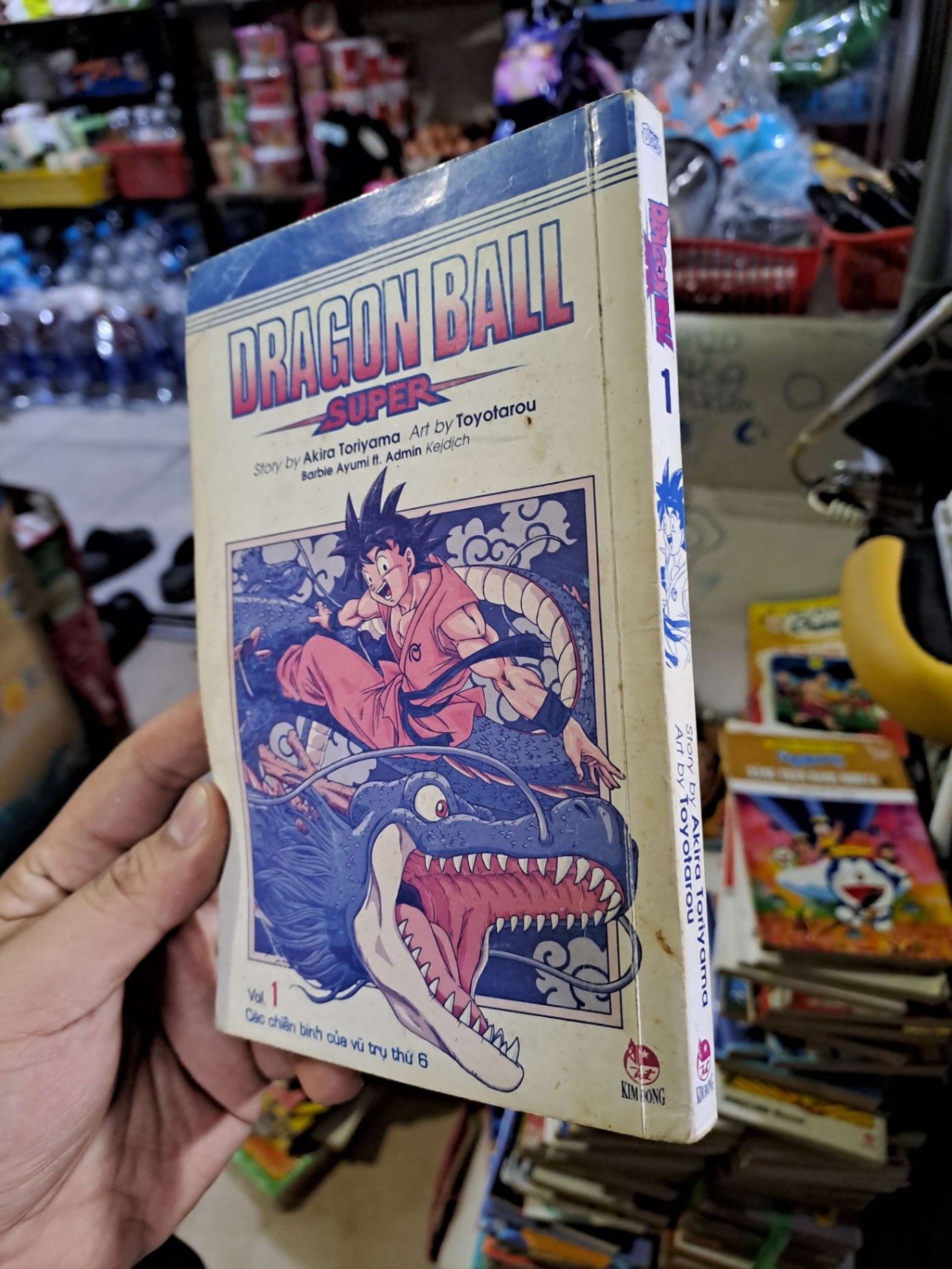 Dragon ball super 1 - Toriyama - - SÁCH ĐỒNG GIÁ 19K - HCM0111