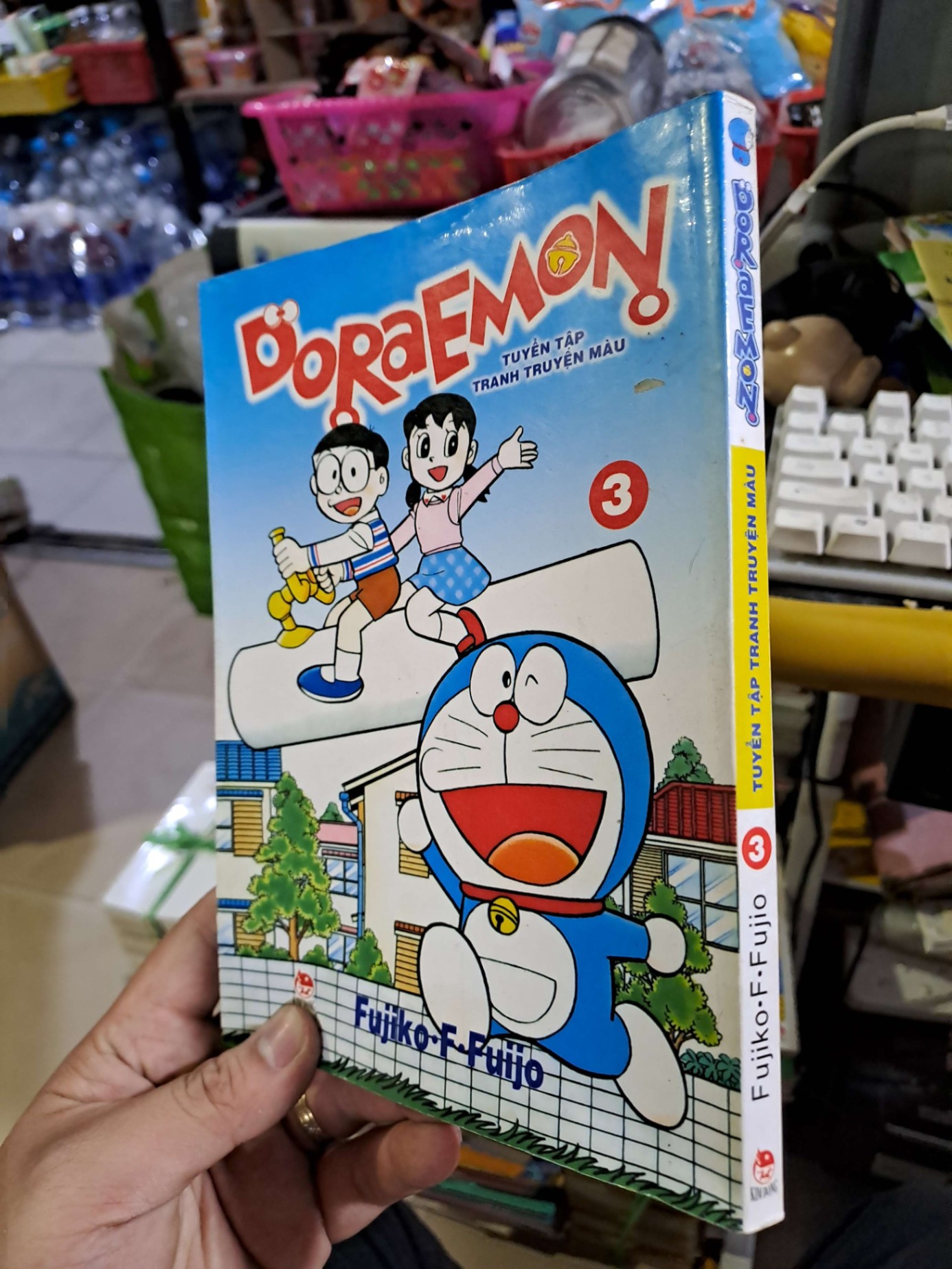 Doraemon 3 tuyển tập tranh truyện màu - Fujio - - SÁCH ĐỒNG GIÁ 9K - HCM0111