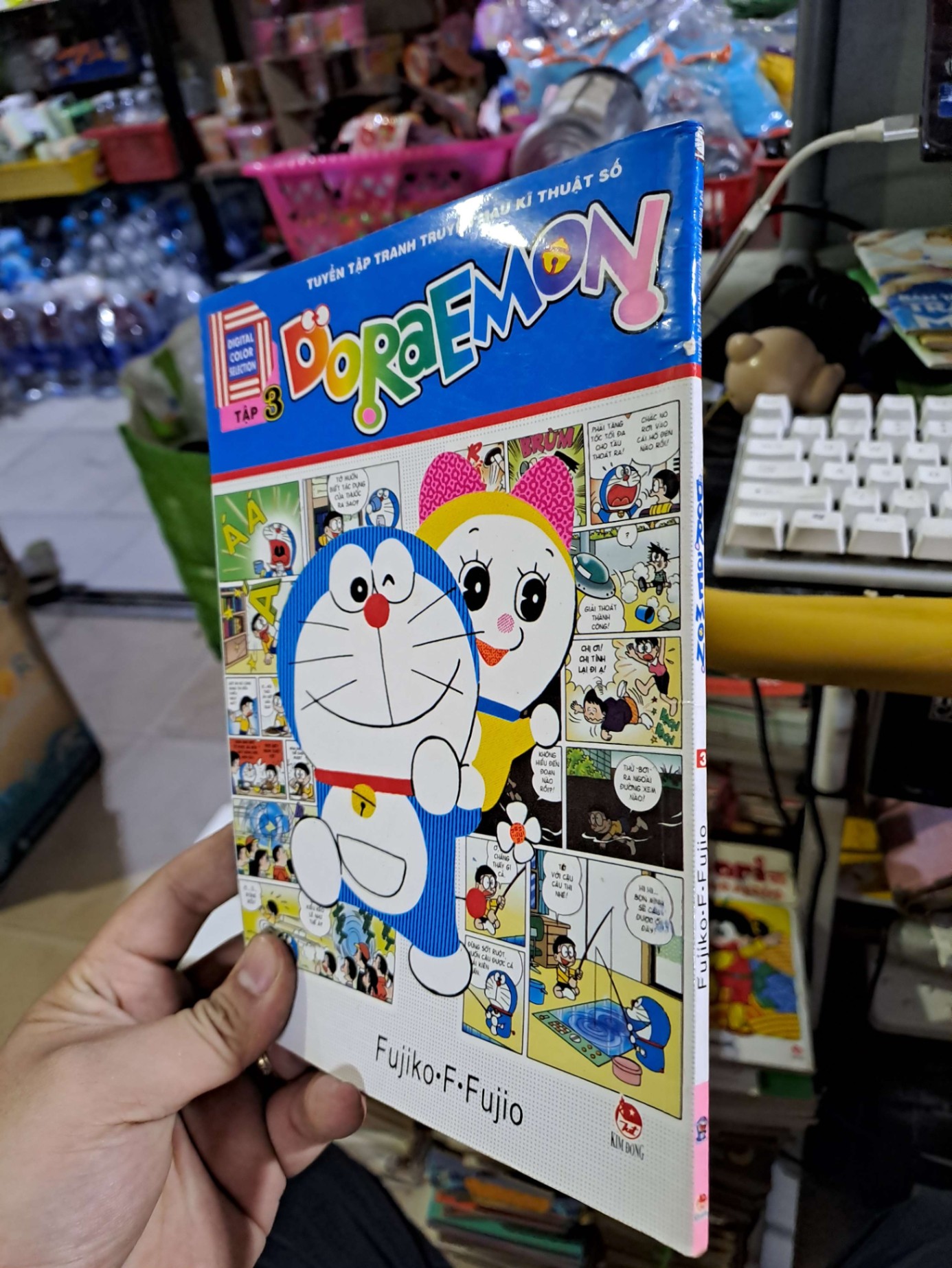Doraemon 3 tuyển tập tranh truyện màu kĩ thuật số - Fujio - - SÁCH ĐỒNG GIÁ 9K - HCM0111