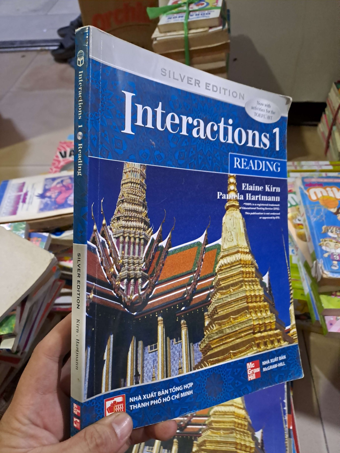 Interactions 1 reading - Silver Edition - 2009 mới 80% - HỌC NGOẠI NGỮ - HCM0111