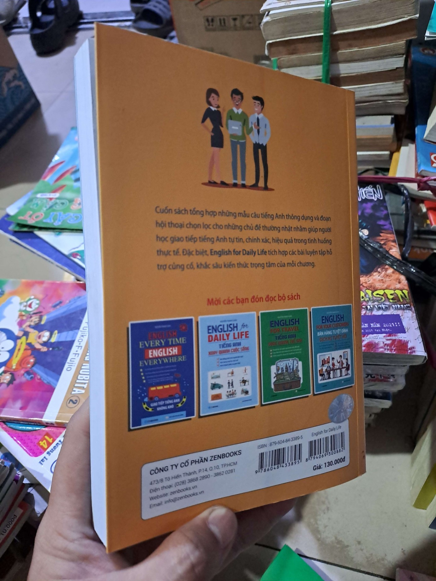 English for daily life - Nguyễn Thanh Loan - mới 90% - HỌC NGOẠI NGỮ - HCM0111