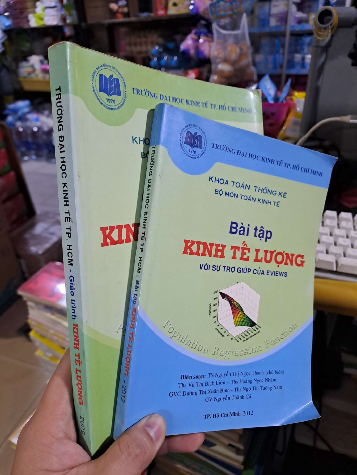 Trường Đại học kinh tế TP. HCM giáo trình và bài tập kinh tế lượng - Nguyễn Thị Ngọc Thanh - - SÁCH ĐỒNG GIÁ 19K - HCM0111