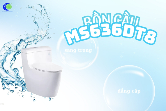 Bồn cầu MS636DT8 - Mẫu bồn cầu 1 khối đẳng cấp của TOTO SIÊU BÁN CHẠY