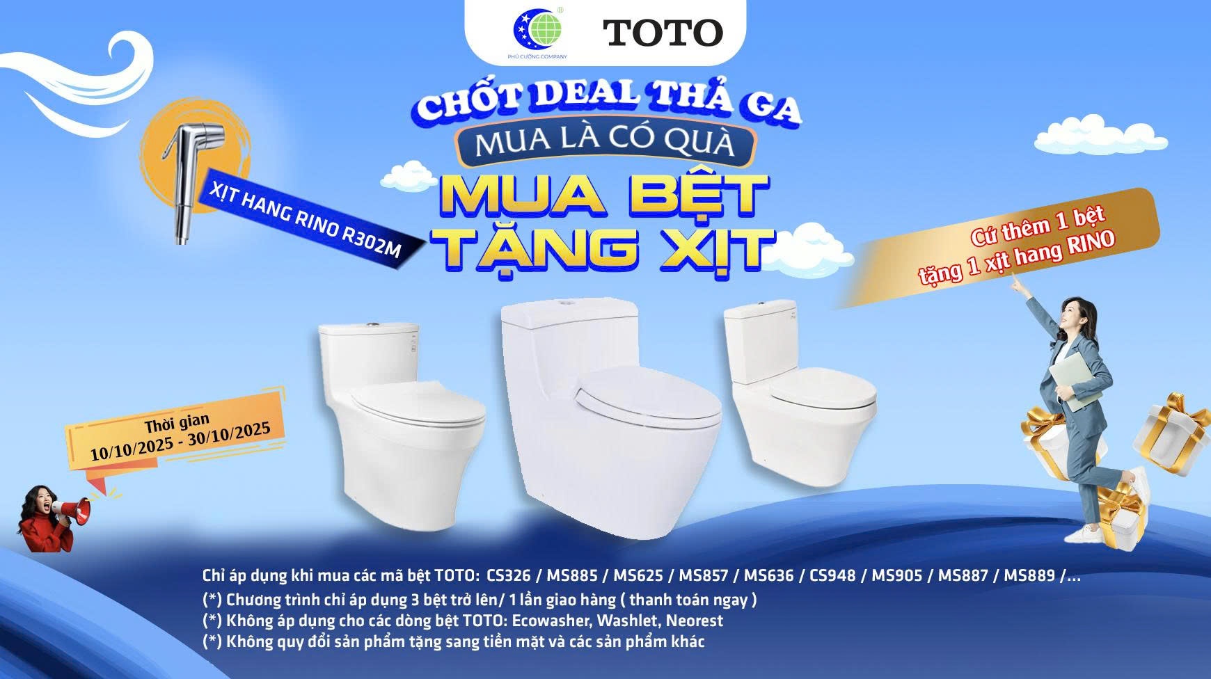 CHỐT DEAL THẢ GA - MUA LÀ CÓ QUÀ