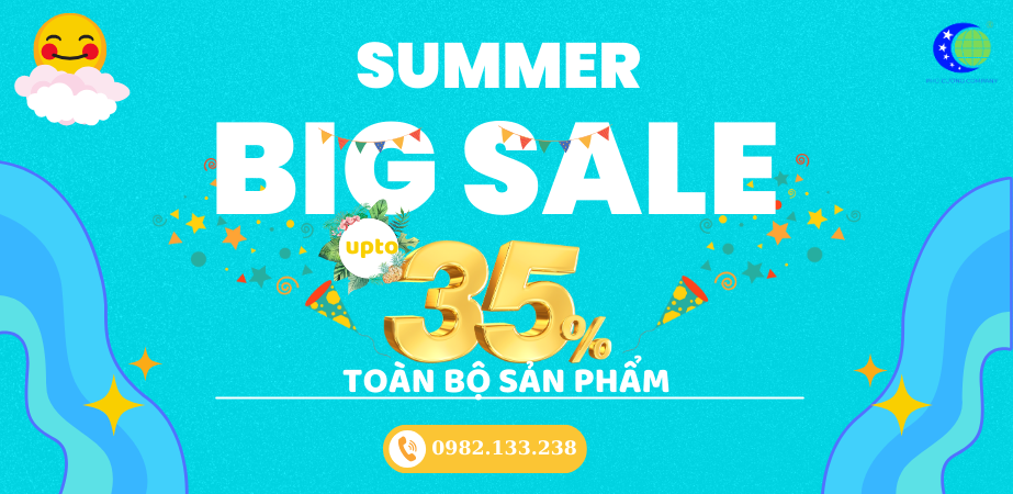 summer sale: sale upto 35% toan bo san pham
