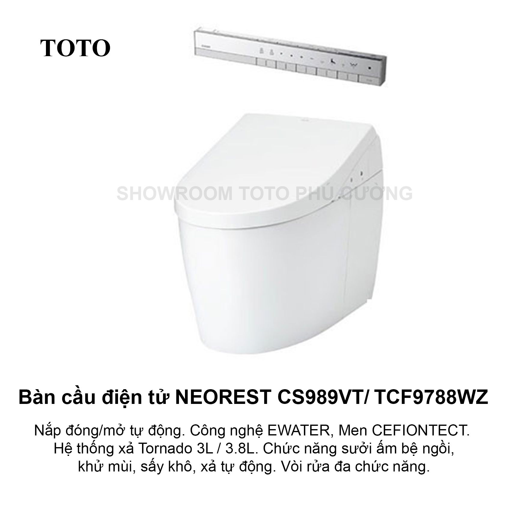 Bàn cầu NEOREST AH CS989VT