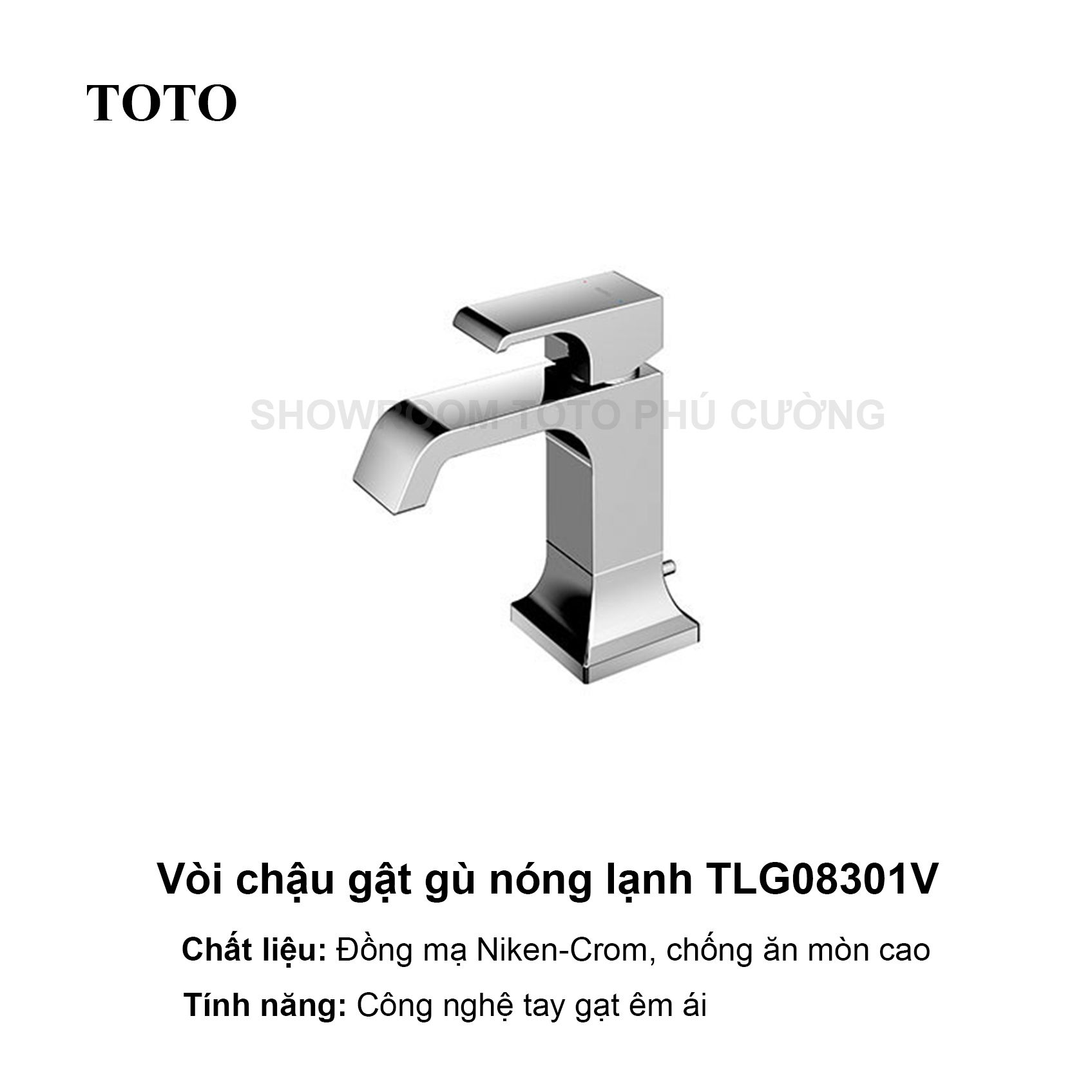 Vòi chậu gật gù nóng lạnh TOTO TLG08301V