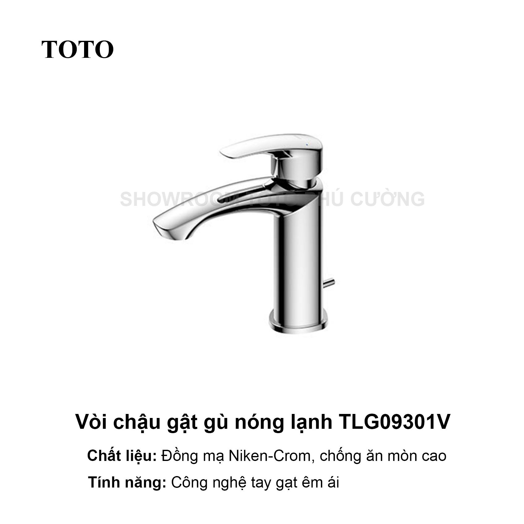 Vòi chậu gật gù nóng lạnh  TOTO TLG09301V