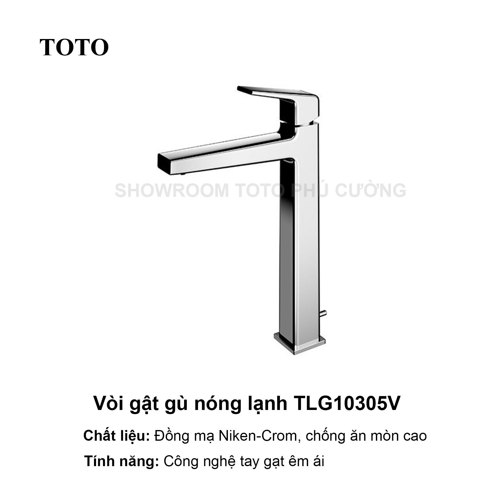 Vòi chậu gật gù nóng lạnh TOTO TLG10305V