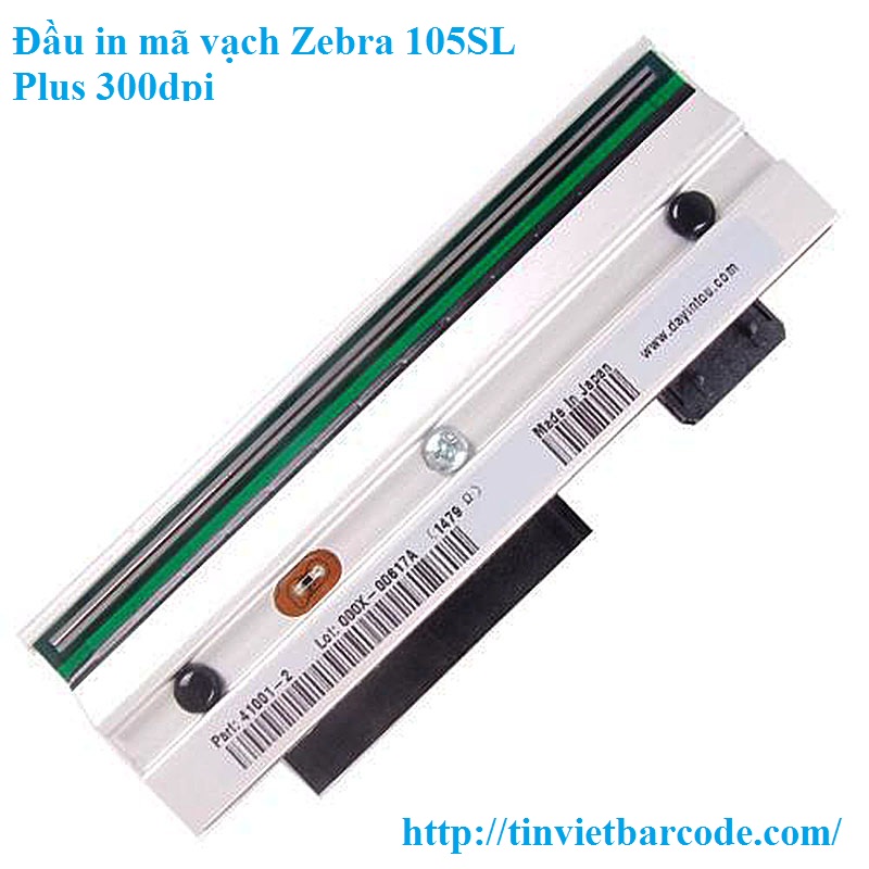 Đầu in mã vạch Zebra 105SL Plus 300dpi