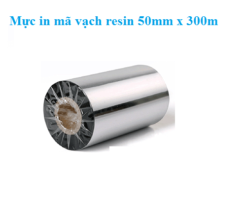 Mực in mã vạch resin 50mm x 300m