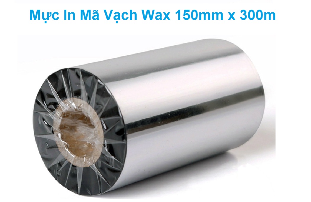 Mực In Mã Vạch Wax 150mm x 300m