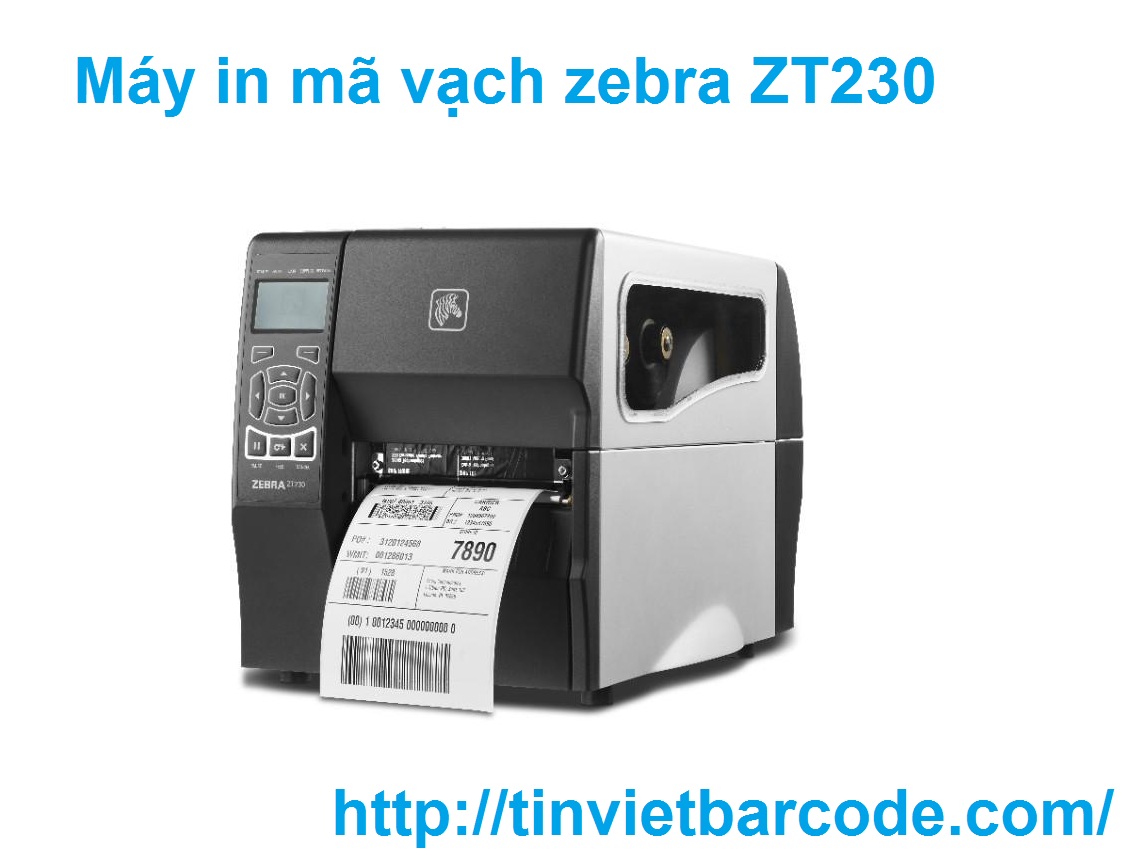 Máy in mã vạch Zebra ZT230 (ZT-230) , 203dpi / 300dpi