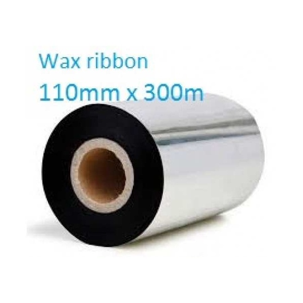 Ruy băng mực in mã vạch wax 110mm x 300m