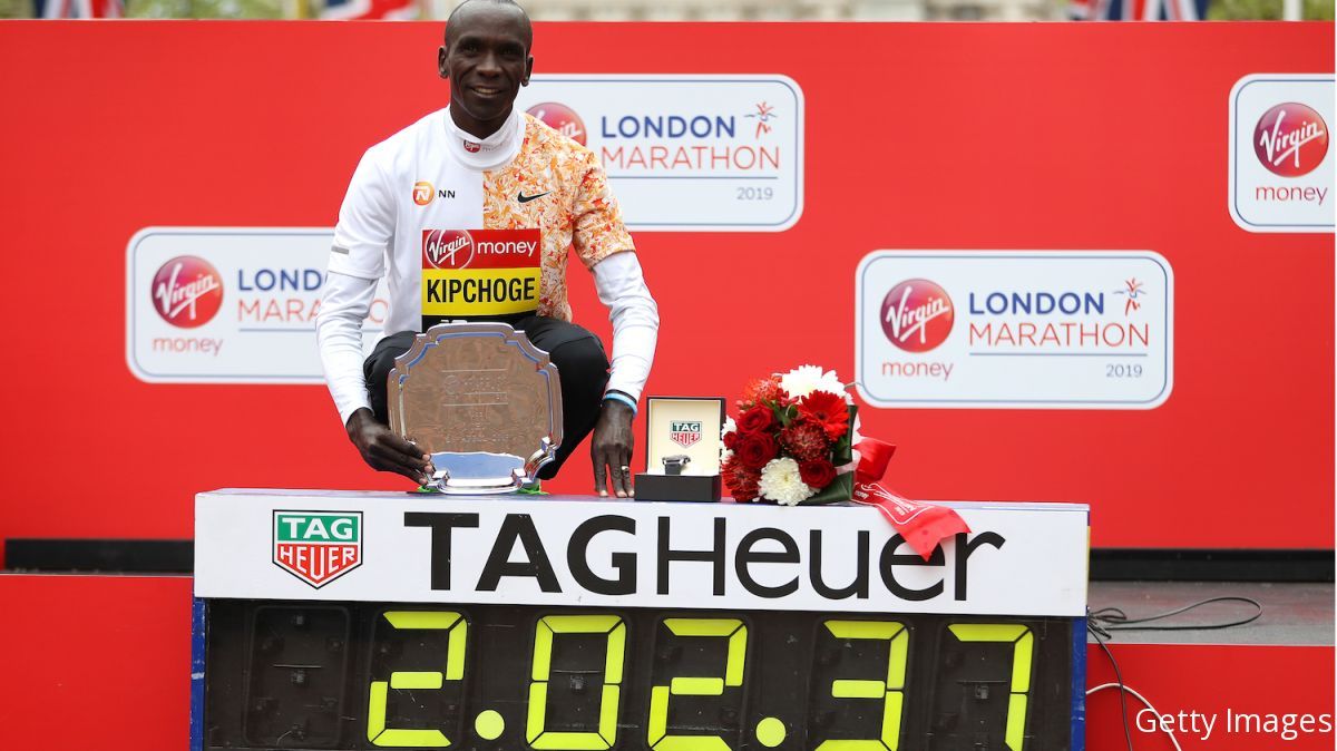 Eliud Kipchoge thu về cho mình bao nhiêu sau khi vô địch London Marathon?