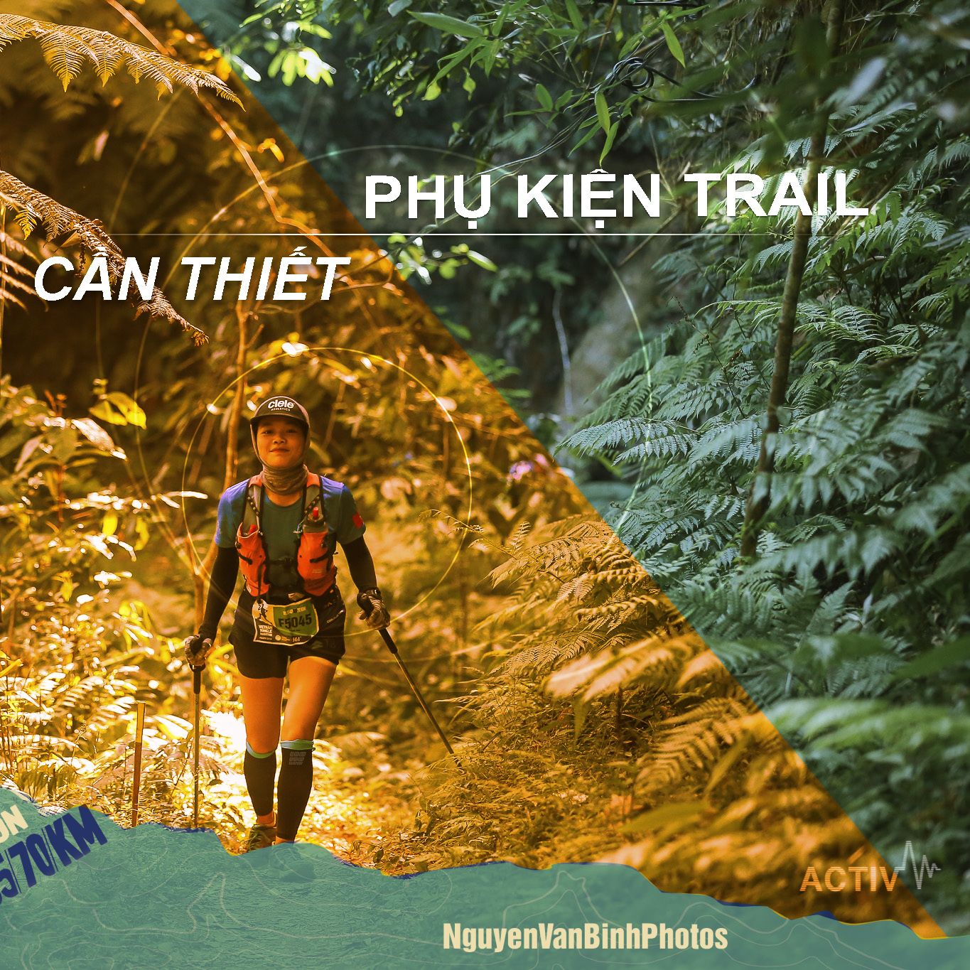 Trang bị cần thiết cho giải chạy Trail