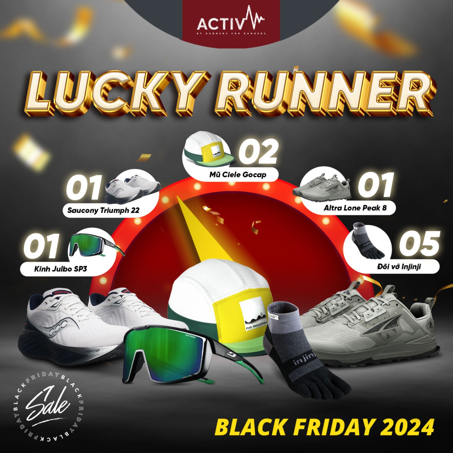 Black Friday 2024 - Lucky Runners