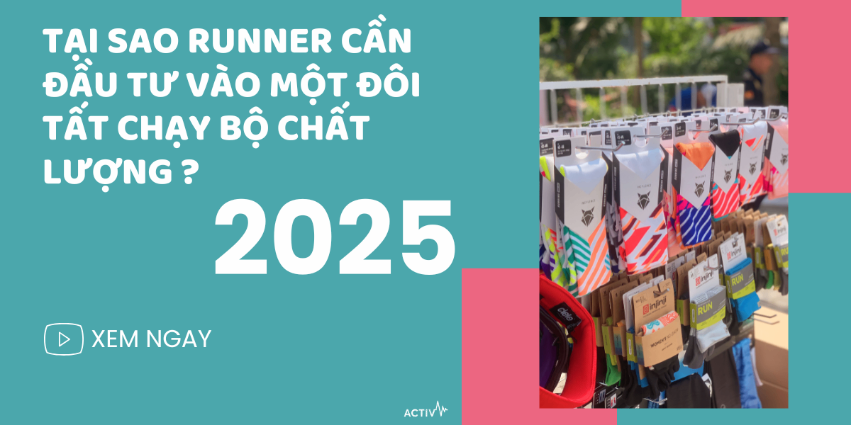 Tại sao runner cần đầu tư vào một đôi tất chạy bộ chất lượng ?