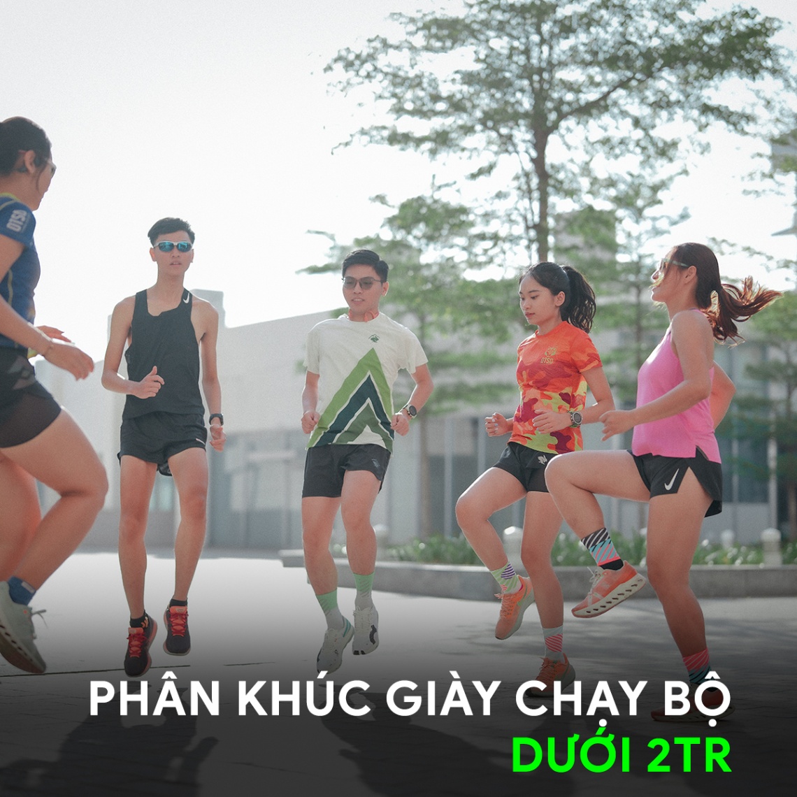 Lựa chọn tốt cho giày chạy bộ nữ dưới 2 triệu