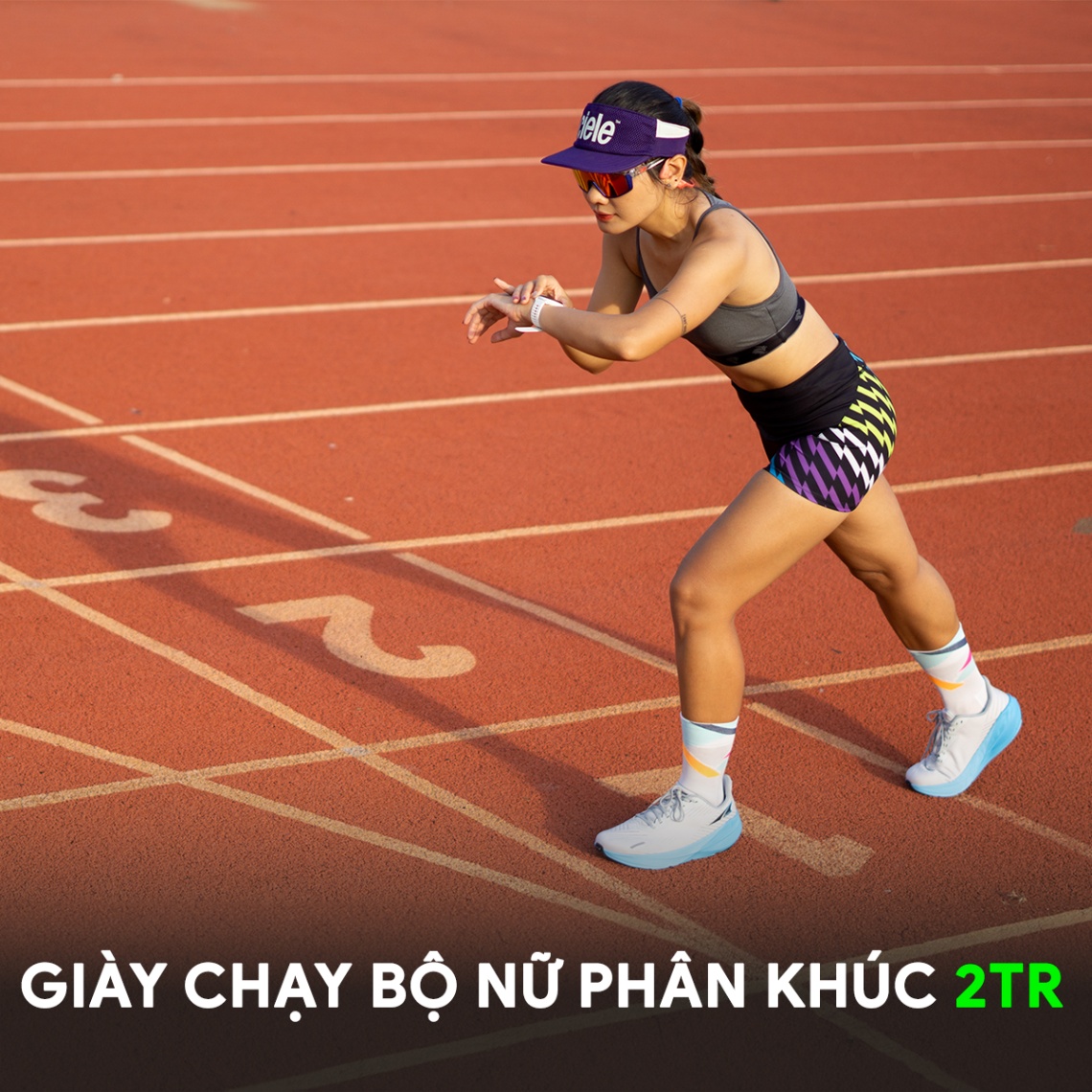 Lựa chọn tốt cho giày chạy bộ nữ dưới 2 triệu