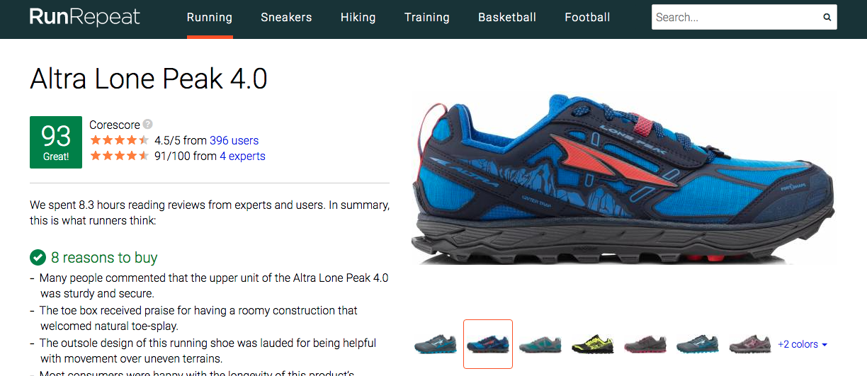 Altra Lone Peak 4.0