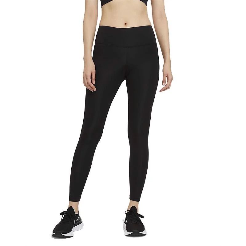 Quần Legging Chạy Bộ Nữ Nike Epic Fast Mid-Rise Pocket Running - Black