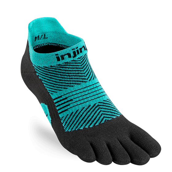 Tất xỏ ngón nữ INJINJI Run Lightweight No Show - Jewel