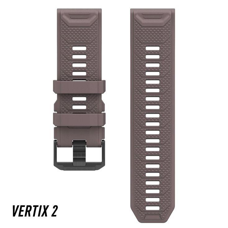 Dây Đồng Hồ COROS VERTIX 2 - 26mm - Silicone - Grey