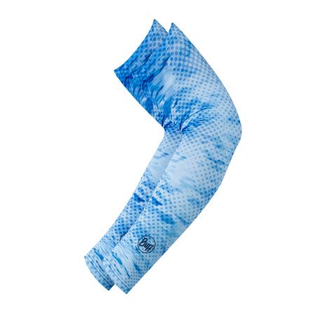 Ống tay chạy bộ Buff Arm Sleeves - Camo Blue