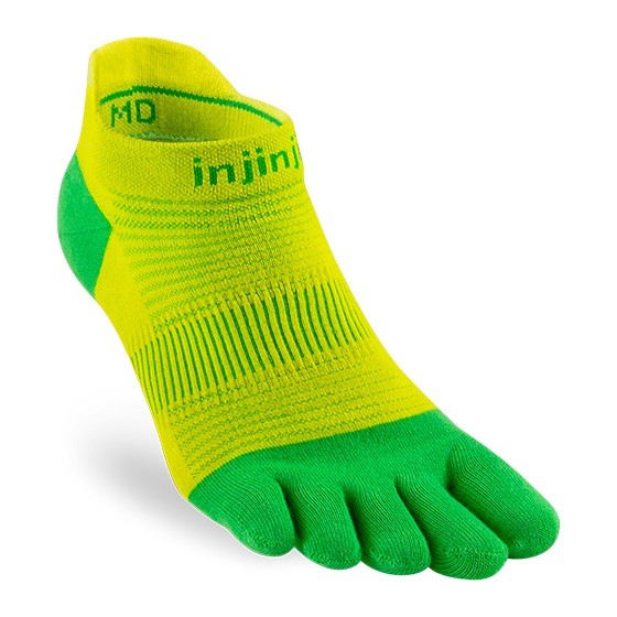 Tất Xỏ Ngón INJINJI Run Lightweight No Show - Clover