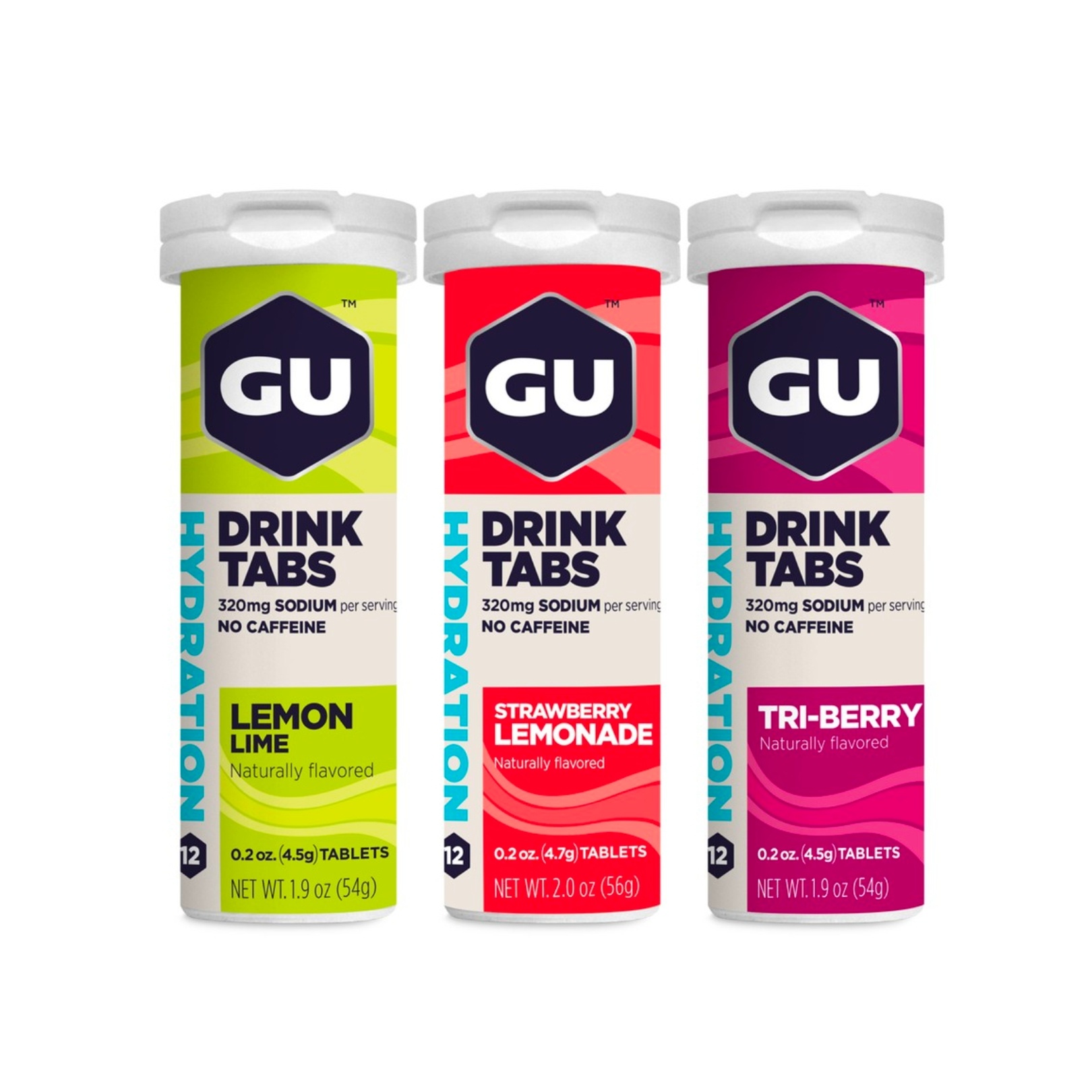 GU Hydration Drink Tabs Điện Giải Dạng Viên Sủi 12 Viên