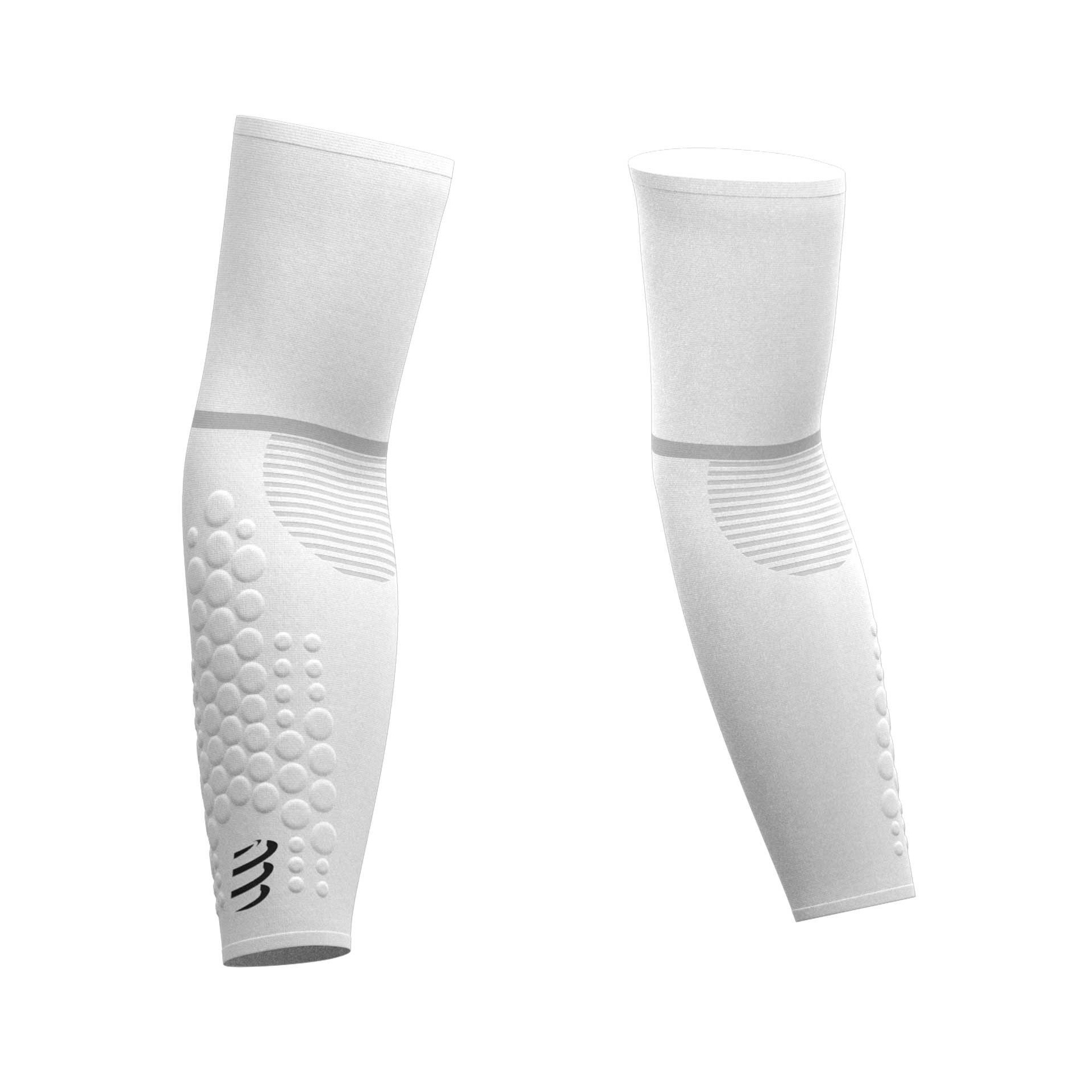 Ống Tay Bó Cơ Compressport ArmForce Ultralight - White