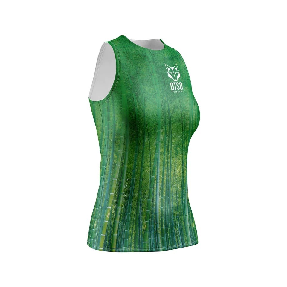 Áo Singlet Chạy Bộ Nữ OTSO - Bamboo