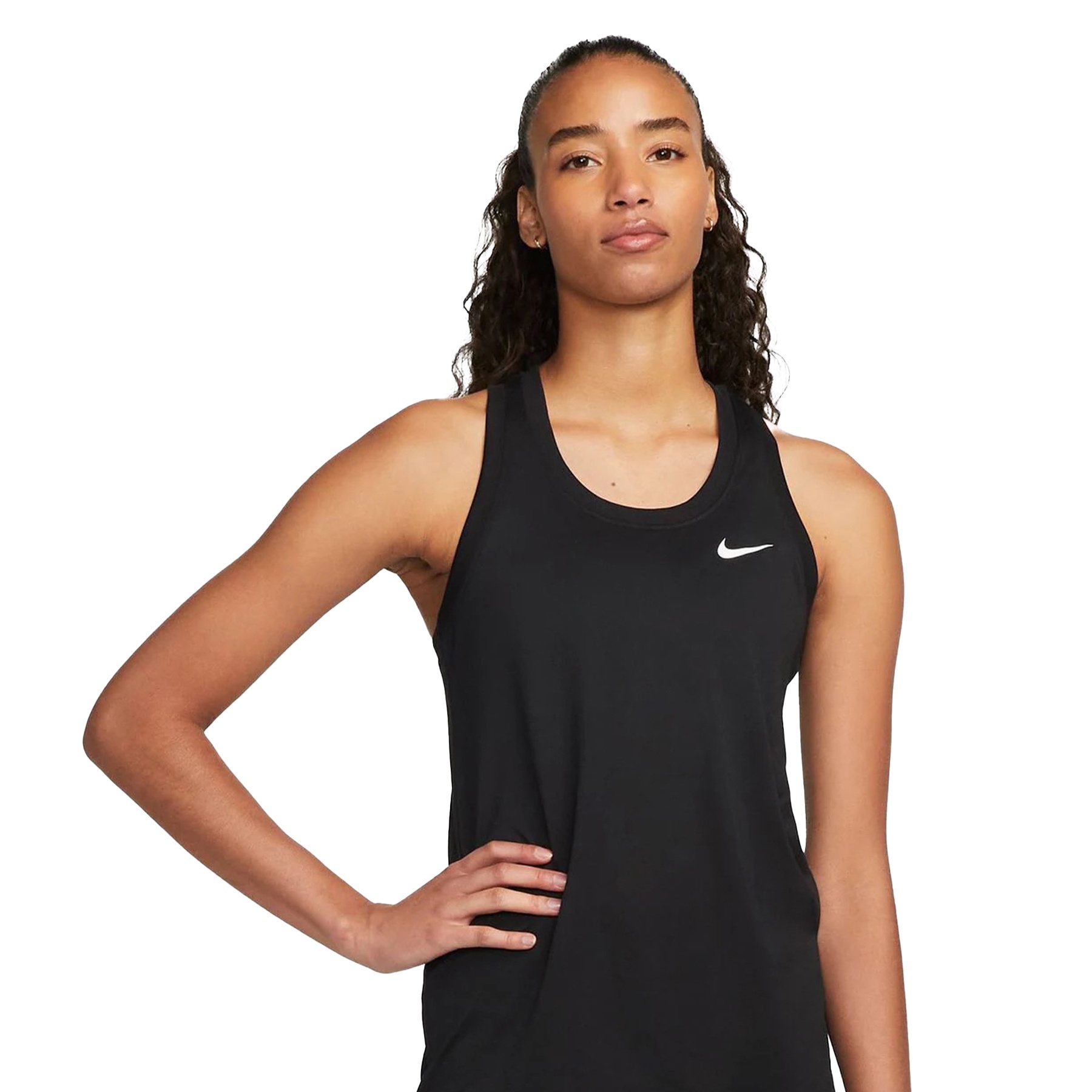 Áo Chạy Bộ Nữ Nike Racerback Tank Top - Black